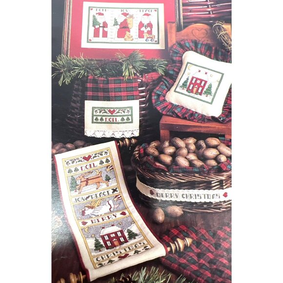 Leisure Arts Twas The Night Cross-Stitch Pattern Booklet - Picture 2 of 4